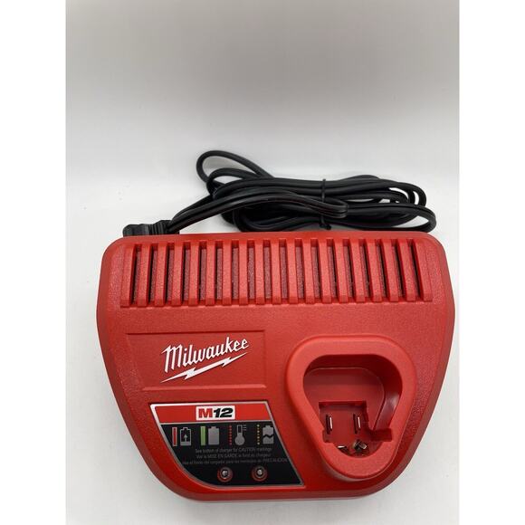 Milwaukee M12 Lithium-ion Battery Charger 48-59-2401 Great Condition - Picture 3 of 7